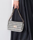 【エニィ スィス/any SiS】のツイードチェーン バッグ モノトーン千鳥|ID: prp329100004533436 ipo3291000000034298209