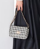 【エニィ スィス/any SiS】のツイードチェーン バッグ 人気、トレンドファッション・服の通販 founy(ファニー) ファッション Fashion レディースファッション Fashion for Women バッグ Bags おすすめ Recommended / Our Picks ショルダー Shoulder, Shoulder Strap チェーン Chain, Chain Strap ツイード Twill, Twill Weave フェミニン Feminine, Girly ブローチ Brooch, Pin Brooch ロング Long, Long-Length エレガント 上品 Elegant thumbnail モノトーン千鳥|ID: prp329100004533436 ipo3291000000035713068