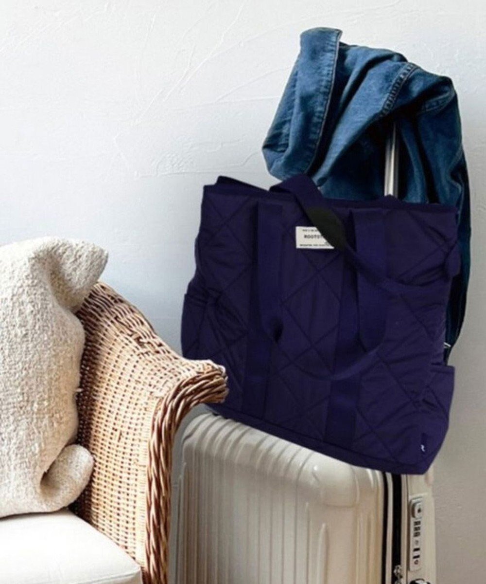 【ルートート/ROOTOTE】の1154【大容量 キャリーケース装着可能】SN.グランデボックス.ソリッド-A インテリア・キッズ・メンズ・レディースファッション・服の通販 founy(ファニー) ファッション Fashion レディースファッション Fashion for Women カメラ Camera Accessories キルティング Quilted, Quilting 巾着 Drawstring Bag, Kinchaku ショルダー Shoulder, Shoulder Strap ポケット Pocket, Pocket Detail ループ Loop, Loop Knit 旅行 Travel 小旅行 Short Trip 新作・新入荷 New Arrivals / New In ビジネス 仕事 通勤 Business / Work / Commuting 02:ネイビー|ID: prp329100004533472 ipo3291000000034254139