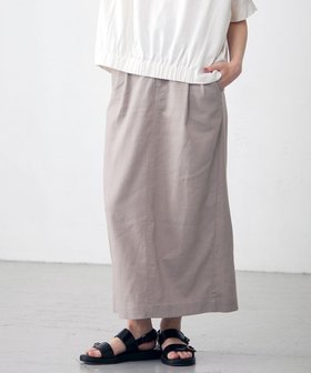 【ジェイプレスヨークストリート/J.PRESS YORK STREET】の【WOMEN】グルカ ロングスカート 人気、トレンドファッション・服の通販 founy(ファニー) ファッション Fashion レディースファッション WOMEN スカート Skirt ロングスカート Long Skirt ポンチョ Poncho リネン Linen ロング Long 吸水 Water Absorption 夏 Summer 春 Spring S/S・春夏 Ss・Spring/Summer |ID:prp329100004533490