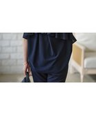 【組曲/KUMIKYOKU】の【接触冷感・UVケア】ライトアムンゼンジャージー フリルブラウス 【WEB限定】ネイビー系9|ID: prp329100004533523 ipo3291000000032665898