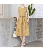 【ティアクラッセ/Tiaclasse】の【洗える】華やかに着こなせる花柄ワンピース イエロー|ID: prp329100004533530 ipo3291000000032042728