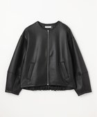 【エニィファム/any FAM】の【手洗い可】マシュマロコーティングブルゾン 人気、トレンドファッション・服の通販 founy(ファニー) ファッション Fashion レディースファッション WOMEN アウター Coat Outerwear ジャケット Jackets ブルゾン Blouson/Jackets おすすめ Recommend インナー Inner カットソー Cut And Sew ジャケット Jacket フェイクレザー Faux Leather ブルゾン Blouson A/W・秋冬 Aw・Autumn/Winter・Fw・Fall-Winter thumbnail ブラック|ID: prp329100004533533 ipo3291000000032042736