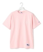 【ジェイプレスヨークストリート/J.PRESS YORK STREET】の【UNISEX】RUSSELL×YORK STREET ロゴTシャツ ピンク系|ID: prp329100004533535 ipo3291000000032042745