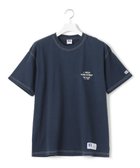 【ジェイプレスヨークストリート/J.PRESS YORK STREET】の【UNISEX】RUSSELL×YORK STREET ロゴTシャツ ネイビー系|ID: prp329100004533535 ipo3291000000032678536