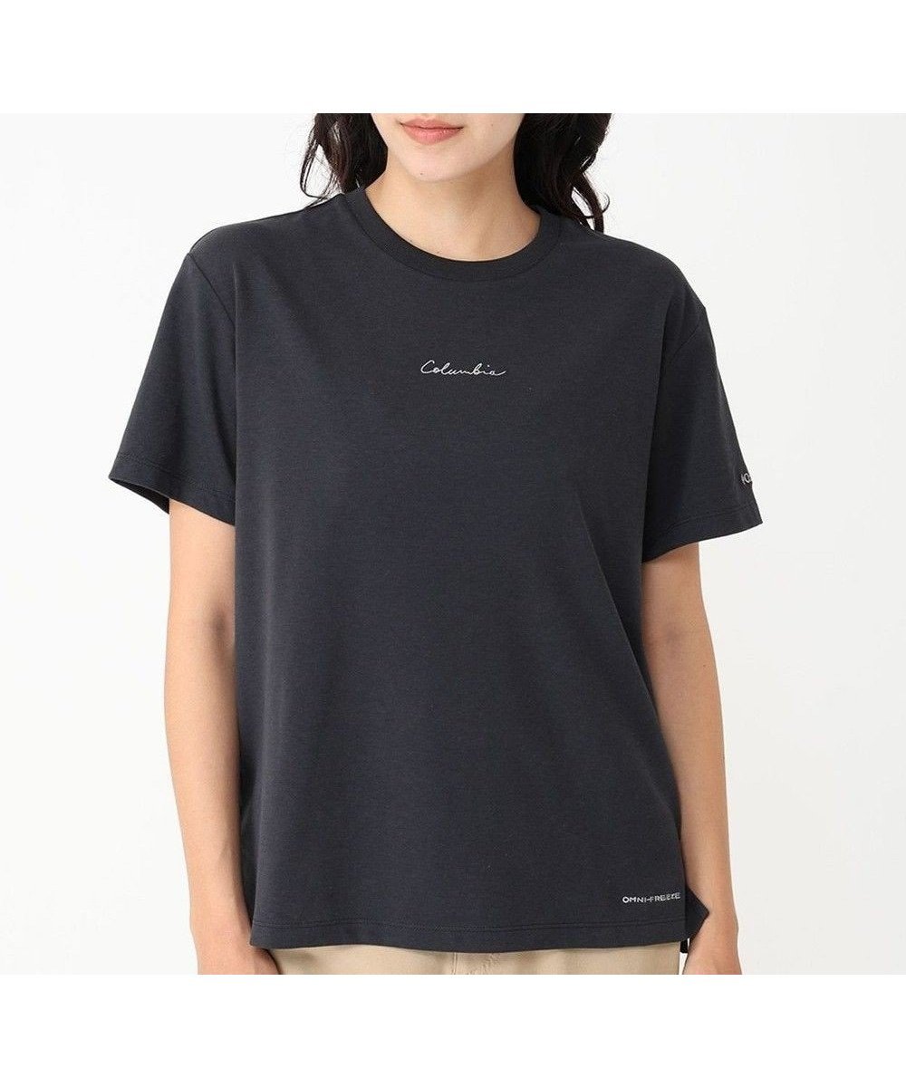 【コロンビア/Columbia】のColumbia/ ポーラーパイオニアIIショートスリーブTシャツ /コロンビア インテリア・キッズ・メンズ・レディースファッション・服の通販 founy(ファニー) 　ファッション　Fashion　レディースファッション　WOMEN　トップス・カットソー　Tops/Tshirt　シャツ/ブラウス　Shirts/Blouses　ロング / Tシャツ　T-Shirts　カットソー　Cut and Sewn　アウトドア　Outdoor　カットソー　Cut And Sew　コンパクト　Compact　サークル　Circle　ショート　Short　スリーブ　Sleeve　ドロップ　Drop　バランス　Balance　フロント　Front　プリント　Print　A/W・秋冬　Aw・Autumn/Winter・Fw・Fall-Winter　S/S・春夏　Ss・Spring/Summer　夏　Summer　Black|ID: prp329100004533679 ipo3291000000032043271