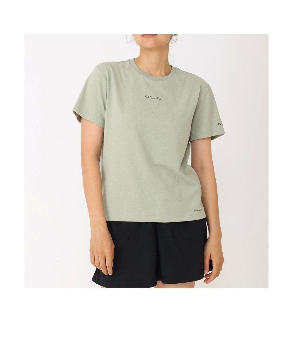 【コロンビア/Columbia】のColumbia/ ポーラーパイオニアIIショートスリーブTシャツ /コロンビア インテリア・キッズ・メンズ・レディースファッション・服の通販 founy(ファニー) 　ファッション　Fashion　レディースファッション　Fashion for Women　トップス・カットソー　Cut & Sew Tops　シャツ・ブラウス・オフィスカジュアル　Elegant Blouses & Button-Ups　ロングTシャツ・Tシャツ　Longline T-Shirts & Tees　カットソー・ベーシックTシャツ　Cut-and-Sewn Tops / Stretch Tees & Basics　アウトドア　Outdoor Clothing　カットソー　Cut and Sewn Top　コンパクト　Compact, Small Size　サークル　Circle, Round Design　ショート　Short, Short Length　スリーブ　Sleeve, Long Sleeve / Short Sleeve　ドロップ　Drop Shoulder, Dropped Style　バランス　Balance, Style Balance　フロント　Front, Front Design　プリント　Print, Printed Pattern　A/W・秋冬　Autumn/Winter　S/S・春夏　SS, Spring/Summer, Warm Season　夏　Summer　Safari|ID: prp329100004533679 ipo3291000000032709279