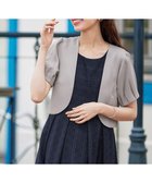 【ティアクラッセ/Tiaclasse】の【洗える】大人上品なタックパフスリーブボレロ 人気、トレンドファッション・服の通販 founy(ファニー) ファッション Fashion レディースファッション WOMEN アウター Coat Outerwear ボレロ Bolero jackets おすすめ Recommend ウォッシャブル Washable ギャザー Gather スリーブ Sleeve セレモニー Ceremony ボレロ Bolero エレガント 上品 Elegant 再入荷 Restock/Back In Stock/Re Arrival 半袖 Short Sleeve 夏 Summer NEW・新作・新着・新入荷 New Arrivals 春 Spring S/S・春夏 Ss・Spring/Summer 洗える Washable 無地 Plain Color 秋 Autumn/Fall thumbnail グレー|ID: prp329100004533684 ipo3291000000032043282