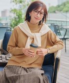 【ティアクラッセ/Tiaclasse】の【安田美沙子さん着用・選べる2type】ラグランニットトップス タートルネック:マスタード|ID: prp329100004533687 ipo3291000000035568072