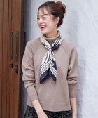 【ティアクラッセ/Tiaclasse】の【安田美沙子さん着用・選べる2type】ラグランニットトップス タートルネック:モカ|ID: prp329100004533687 ipo3291000000035568074