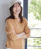 【ティアクラッセ/Tiaclasse】の【安田美沙子さん着用・選べる2type】ラグランニットトップス Vネック:マスタード|ID: prp329100004533687 ipo3291000000035568090