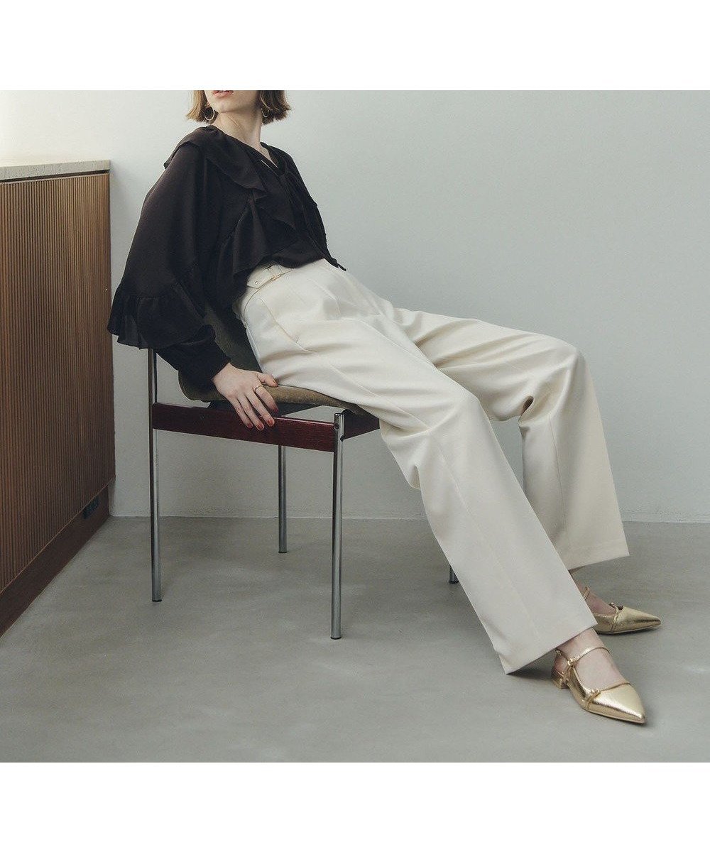 【イェッカ ヴェッカ/YECCA VECCA】のサイドベルテッドパンツ 人気、トレンドファッション・服の通販 founy(ファニー) 　ファッション　Fashion　レディースファッション　Fashion for Women　パンツ　Pants & Trousers　おすすめ　Recommended / Our Picks　スラックス　Slacks, Dress Pants　ポケット　Pocket, Pocket Detail　ロング　Long, Long-Length　A/W・秋冬　Autumn/Winter　 other-1|ID: prp329100004533714 ipo3291000000033323540