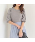 【フェルゥ/Feroux】の【洗える】ラメ プルオーバーニット ライトグレー系|ID: prp329100004533746 ipo3291000000032043546