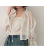 【グリーンパークス/Green Parks】のEGOISTドロストシアーシャツ 人気、トレンドファッション・服の通販 founy(ファニー) ファッション Fashion レディースファッション WOMEN トップス・カットソー Tops/Tshirt シャツ/ブラウス Shirts/Blouses シアー Sheer トレンド Trend フェミニン Feminine ポケット Pocket 夏 Summer 春 Spring S/S・春夏 Ss・Spring/Summer thumbnail Ecru|ID: prp329100004533783 ipo3291000000032276323