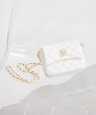 【アースミュージックアンドエコロジー/earth music&ecology】のエンブレムロゴチェーンショルダーバッグ Off White|ID: prp329100004533791 ipo3291000000032666984