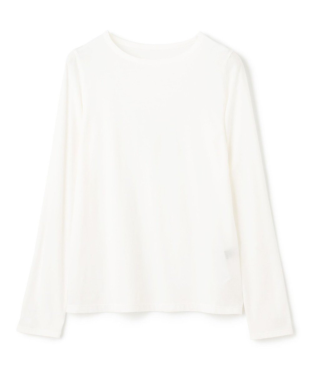 【アンクレイヴ/uncrave】のアルビニスタシフォン ボートネック カットソー(uncrave STANDARD) 人気、トレンドファッション・服の通販 founy(ファニー) 　ファッション　Fashion　レディースファッション　WOMEN　トップス・カットソー　Tops/Tshirt　シャツ/ブラウス　Shirts/Blouses　ロング / Tシャツ　T-Shirts　カットソー　Cut and Sewn　エアリー　Airy　カットソー　Cut And Sew　フィット　Fit　A/W・秋冬　Aw・Autumn/Winter・Fw・Fall-Winter　S/S・春夏　Ss・Spring/Summer　夏　Summer　 other-1|ID: prp329100004533819 ipo3291000000032225986