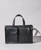 【アメリカンホリック/AMERICAN HOLIC】のマルチポケットスクエアA4ショルダートートバック 人気、トレンドファッション・服の通販 founy(ファニー) ファッション Fashion レディースファッション WOMEN バッグ Bag おすすめ Recommend ショルダー Shoulder スクエア Square スタイリッシュ Stylish フェイクレザー Faux Leather フォルム Form ポケット Pocket エレガント 上品 Elegant ビジネス 仕事 通勤 Business thumbnail Black|ID: prp329100004533858 ipo3291000000032044006