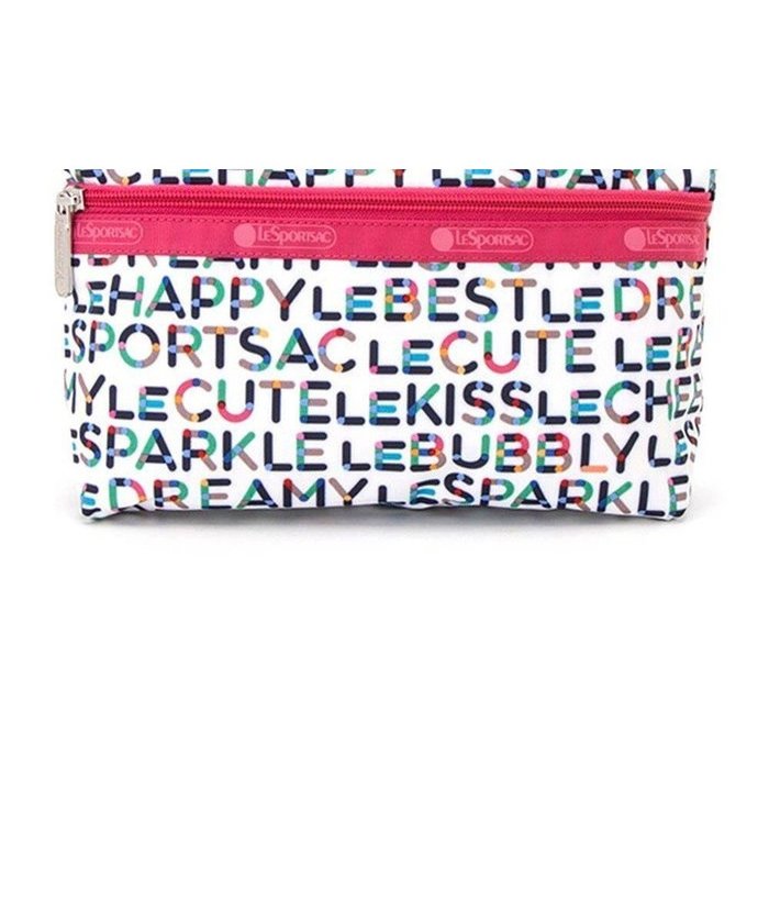 【レスポートサック/LeSportsac】のCOSMETIC CLUTCH/ルキューテストホワイト インテリア・キッズ・メンズ・レディースファッション・服の通販 founy(ファニー) https://founy.com/ ファッション Fashion レディースファッション WOMEN バッグ Bag 財布 Wallets ポーチ Pouches おすすめ Recommend カラフル Colorful ジップ Zip ネオン Neon プリント Print ポケット Pocket ポーチ Pouch 旅行 Travel 財布 Wallet |ID: prp329100004533895 ipo3291000000032044154