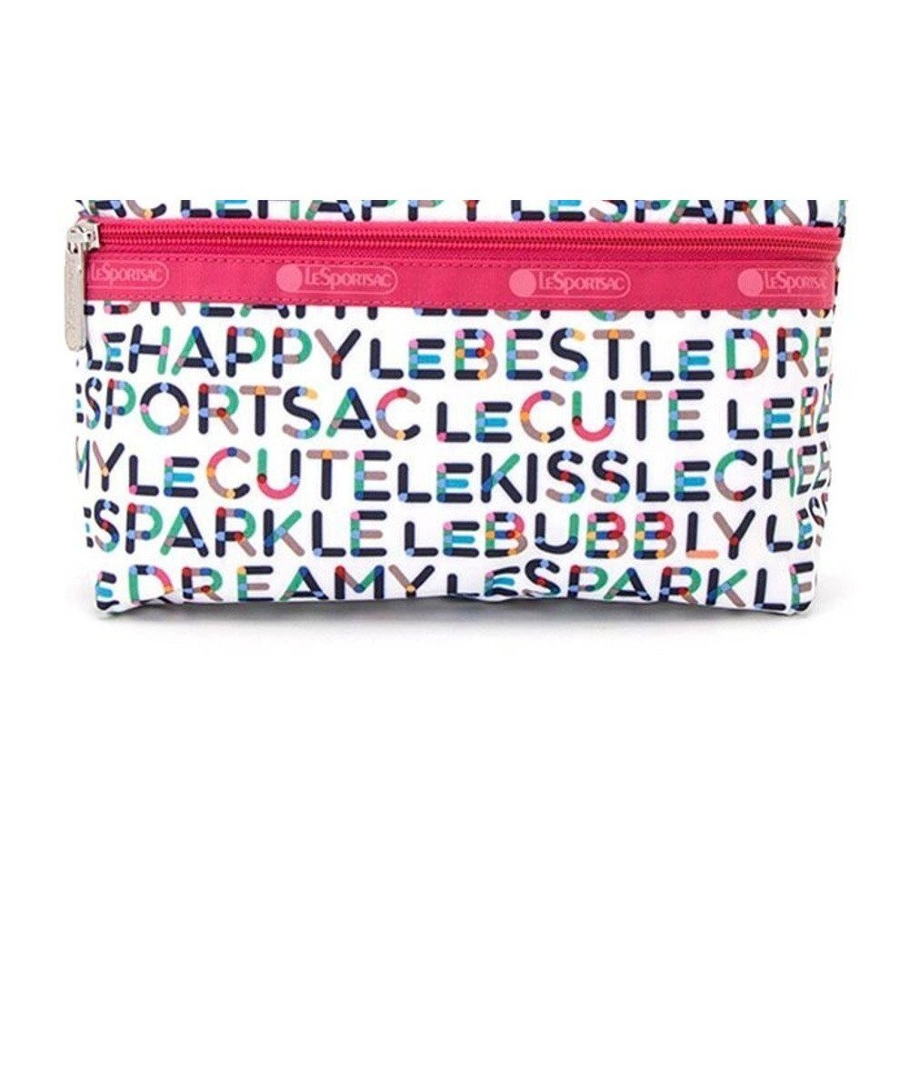 【レスポートサック/LeSportsac】のCOSMETIC CLUTCH/ルキューテストホワイト インテリア・キッズ・メンズ・レディースファッション・服の通販 founy(ファニー) 　ファッション　Fashion　レディースファッション　WOMEN　バッグ　Bag　財布　Wallets　ポーチ　Pouches　おすすめ　Recommend　カラフル　Colorful　ジップ　Zip　ネオン　Neon　プリント　Print　ポケット　Pocket　ポーチ　Pouch　旅行　Travel　財布　Wallet　ルキューテストホワイト|ID: prp329100004533895 ipo3291000000032044157