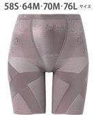 【ウィング/Wing】のガードル ロング丈 【スリムアップパンツ】 はいて歩いてエクササイズ KQ0821 ウイング/ワコール グレー|ID: prp329100004533913 ipo3291000000034179048