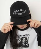 【ウィゴー/WEGO】の別注FILAロゴキャップ ブラック|ID: prp329100004533975 ipo3291000000032044498