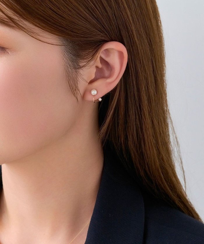 【フィービィー/phoebe】の【金属アレルギー対応】【痛くないシリーズ】グレインパールフロートライトフィットイヤリング シャンパンゴールド インテリア・キッズ・メンズ・レディースファッション・服の通販 founy(ファニー) https://founy.com/ ファッション Fashion レディースファッション WOMEN ジュエリー Jewelry リング Rings イヤリング Earrings おすすめ Recommend アクセサリー Accessories イヤリング Earrings イヤーカフ Ear Cuff エレガント 上品 Elegant パール Pearl ビジュー Bijou モチーフ Motif 軽量 Lightweight |ID: prp329100004533978 ipo3291000000032044503