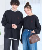 【ウィゴー/WEGO】の【ユニセックス着用ITEM/MLサイズ展開】U.S. POLO ASSN.ワンポイント刺繍LST 人気、トレンドファッション・服の通販 founy(ファニー) ファッション Fashion レディースファッション WOMEN トップス・カットソー Tops/Tshirt シャツ/ブラウス Shirts/Blouses ロング / Tシャツ T-Shirts カットソー Cut and Sewn インナー Inner 春 Spring 秋 Autumn/Fall カットソー Cut And Sew カーゴパンツ Cargo Pants カーディガン Cardigan ガーリー Girly シンプル Simple スマホ Smartphone スラックス Slacks スリット Slit デニム Denim トレンド Trend フレア Flare ボーダー Border 別注 Special Order 無地 Plain Color ロング Long ワイド Wide ワンポイント One Point 冬 Winter A/W・秋冬 Aw・Autumn/Winter・Fw・Fall-Winter S/S・春夏 Ss・Spring/Summer おすすめ Recommend thumbnail ブラック|ID: prp329100004533995 ipo3291000000032187001