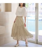 【エニィファム/any FAM】の【ウエストゴム】モールストライプティアードスカート 人気、トレンドファッション・服の通販 founy(ファニー) ファッション Fashion レディースファッション WOMEN スカート Skirt ティアードスカート Tiered Skirts おすすめ Recommend サンダル Sandals ストライプ Stripe スニーカー Sneakers 夏 Summer 春 Spring S/S・春夏 Ss・Spring/Summer 楽ちん Easy thumbnail ベージュ|ID: prp329100004534012 ipo3291000000032246227