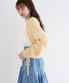 【グリーンパークス/Green Parks】のdazzlin ニットボレロ Yellow|ID: prp329100004534054 ipo3291000000032655918
