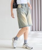 【ウィゴー/WEGO】の【SMサイズ展開】ヴィンテージウォッシュデニムハーフパンツ デニム淡加工色|ID: prp329100004534064 ipo3291000000033588581