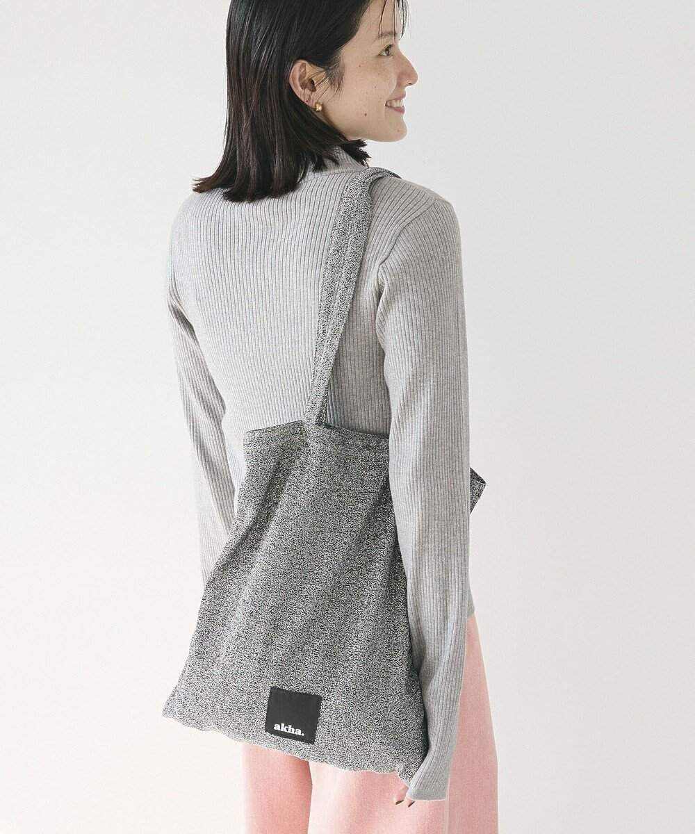 【クラフトスタンダードブティック/CRAFT STANDARD BOUTIQUE】の【追加】akha.ラメトートバッグ インテリア・キッズ・メンズ・レディースファッション・服の通販 founy(ファニー) 　ファッション　Fashion　レディースファッション　WOMEN　バッグ　Bag　シルバー　Silver　スクエア　Square　スタンダード　Standard　スペシャル　Special　トレンド　Trend　フラット　Flat　ミックス　Mix　おすすめ　Recommend　2025年　2025　2025春夏・S/S　Ss,Spring/Summer,2025　Black|ID: prp329100004534156 ipo3291000000032045217