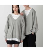 【ウィゴー/WEGO】の【ユニセックス着用ITEM】ミラノリブカーディガン グレー|ID: prp329100004534181 ipo3291000000034322552