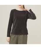 【エニィ スィス/any SiS】の【洗える】チュールベロア プルオーバー チャコール|ID: prp329100004534196 ipo3291000000034297313