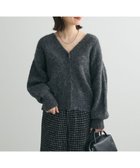 【グリーンパークス/Green Parks】の毛ふきシャギーVネックカーディガン Dark Gray|ID: prp329100004534205 ipo3291000000033580130