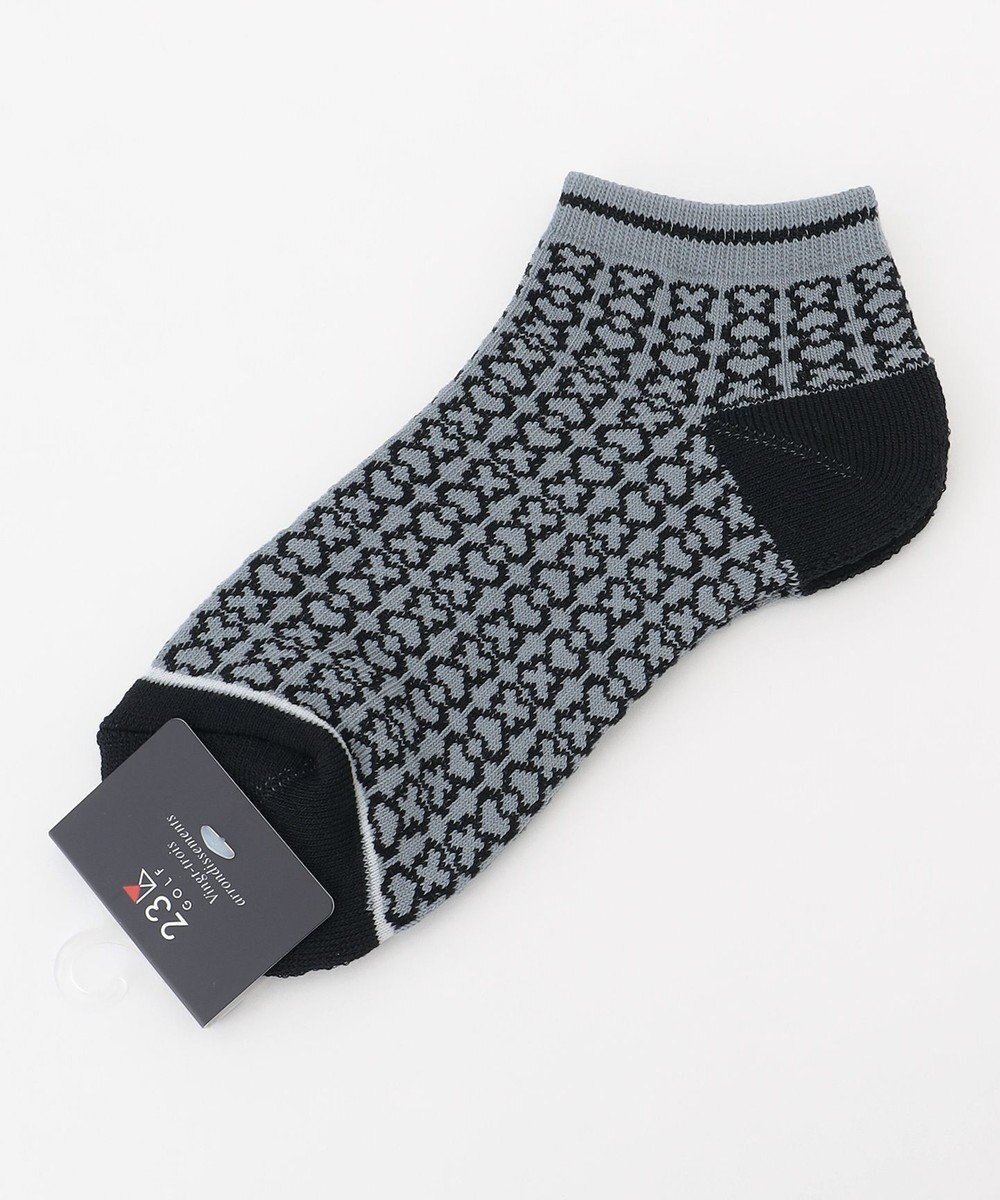 【23区 ゴルフ/NIJYUSANKU GOLF】の【WOMEN】モノグラムアンクル インテリア・キッズ・メンズ・レディースファッション・服の通販 founy(ファニー) 　ファッション　Fashion　レディースファッション　Ladies' Fashion Online　ソックス　Socks　レッグウェア　Legwear　おすすめ　Recommend　アンクル　Uncle　ギフト プレゼント　Gift Present　ソックス　Socks　ブラック系5|ID: prp329100004534234 ipo3291000000032514836