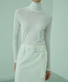 【ベイジ,/BEIGE,】の【CLASSY.5月号掲載】SORE / ハイネックカットソー White|ID: prp329100004534250 ipo3291000000032045575