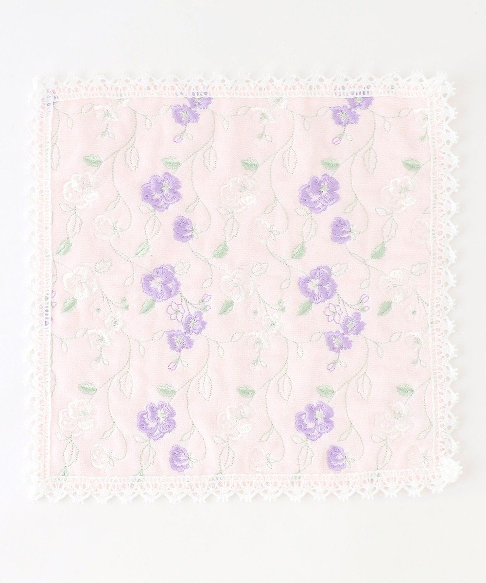 【トッカ/TOCCA】のVINE FLOWER TOWELCHIEF タオルハンカチ インテリア・キッズ・メンズ・レディースファッション・服の通販 founy(ファニー) 　ファッション　Fashion　レディースファッション　Fashion for Women　ミニ財布・二つ折り財布　Wallets & Card Cases　エレガント 上品　Elegant　タオル　Towel, Bath Towel　ハンカチ　Handkerchief, Hanky　ハンド　Hand, Handmade　夏　Summer　春　Spring　S/S・春夏　SS, Spring/Summer, Warm Season　財布　Wallet, Purse　ピンク系|ID: prp329100004534274 ipo3291000000033501870