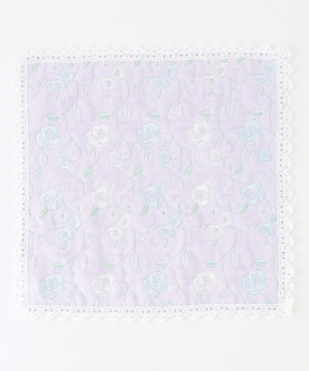 【トッカ/TOCCA】のVINE FLOWER TOWELCHIEF タオルハンカチ インテリア・キッズ・メンズ・レディースファッション・服の通販 founy(ファニー) 　ファッション　Fashion　レディースファッション　Fashion for Women　ミニ財布・二つ折り財布　Wallets & Card Cases　エレガント 上品　Elegant　タオル　Towel, Bath Towel　ハンカチ　Handkerchief, Hanky　ハンド　Hand, Handmade　夏　Summer　春　Spring　S/S・春夏　SS, Spring/Summer, Warm Season　財布　Wallet, Purse　ライラック系|ID: prp329100004534274 ipo3291000000033501871