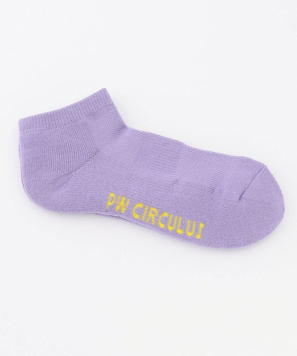 【ピーダブリュサーキュラス/PW CIRCULUS】の【WOMEN】【土踏まずをサポート】ロゴ ショートソックス インテリア・キッズ・メンズ・レディースファッション・服の通販 founy(ファニー) 　ファッション　Fashion　レディースファッション　Ladies' Fashion Online　ソックス　Socks　レッグウェア　Legwear　ショート　Short　ソックス　Socks　ラベンダー|ID: prp329100004534290 ipo3291000000032211525
