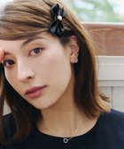 【ティアクラッセ/Tiaclasse】の【2TYPE/ゴム&クリップ】レザーリボンヘアアクセサリー クリップ:ブラック|ID: prp329100004534305 ipo3291000000032045810