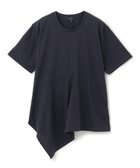 【ジョゼフ/JOSEPH】の【洗える】サイロ コットン デザインTEE 人気、トレンドファッション・服の通販 founy(ファニー) ファッション Fashion レディースファッション WOMEN トップス・カットソー Tops/Tshirt シャツ/ブラウス Shirts/Blouses ロング / Tシャツ T-Shirts カットソー Cut and Sewn アシンメトリー Asymmetry カットソー Cut And Sew シンプル Simple バランス Balance パターン Pattern フレア Flare 夏 Summer 春 Spring S/S・春夏 Ss・Spring/Summer 洗える Washable thumbnail Navy|ID: prp329100004534341 ipo3291000000032364610