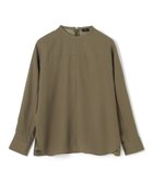 【ジョゼフ/JOSEPH】の【洗える】ノーブルサテン ブラウス 人気、トレンドファッション・服の通販 founy(ファニー) ファッション Fashion レディースファッション Fashion for Women トップス・カットソー Cut & Sew Tops シャツ・ブラウス・オフィスカジュアル Elegant Blouses & Button-Ups アウトレット Outlet / Clearance スクエア Square, Square Shape スペシャル Special, Limited Edition セットアップ Set-Up, Coordinated Outfit フロント Front, Front Design ラウンド Round, Round Neck 洗える Machine Washable A/W・秋冬 Autumn/Winter thumbnail Moss|ID: prp329100004534343 ipo3291000000033907233