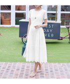 【ティアクラッセ/Tiaclasse】の【洗える】パンチングレーススカラップワンピース 人気、トレンドファッション・服の通販 founy(ファニー) ファッション Fashion レディースファッション Fashion for Women ワンピース Dresses アクセサリー Fashion Accessories カーディガン Cardigan, Knitwear スカラップ Scallop, Scalloped Edge チュニック Tunic, Long Top フレア Flare, Flared ポケット Pocket, Pocket Detail レース Lace, Lace Fabric 再入荷 Restock / Back in Stock 夏 Summer 新作・新入荷 New Arrivals / New In 春 Spring S/S・春夏 SS, Spring/Summer, Warm Season 洗える Machine Washable thumbnail オフホワイト|ID: prp329100004534345 ipo3291000000034410982