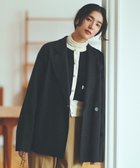 【23区/NIJYUSANKU】のコンプレストパイル ライトアウター ブラック系|ID: prp329100004534375 ipo3291000000032046080