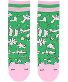 【ツモリチサト スリープ/tsumori chisato SLEEP】のツモリチサト ソックス レディース UEY531 /ワコール 人気、トレンドファッション・服の通販 founy(ファニー) ファッション Fashion レディースファッション WOMEN ソックス Socks ジャカード Jacquard ソックス Socks ネコ Cat パジャマ Pajamas thumbnail グリーン|ID: prp329100004534407 ipo3291000000032187341
