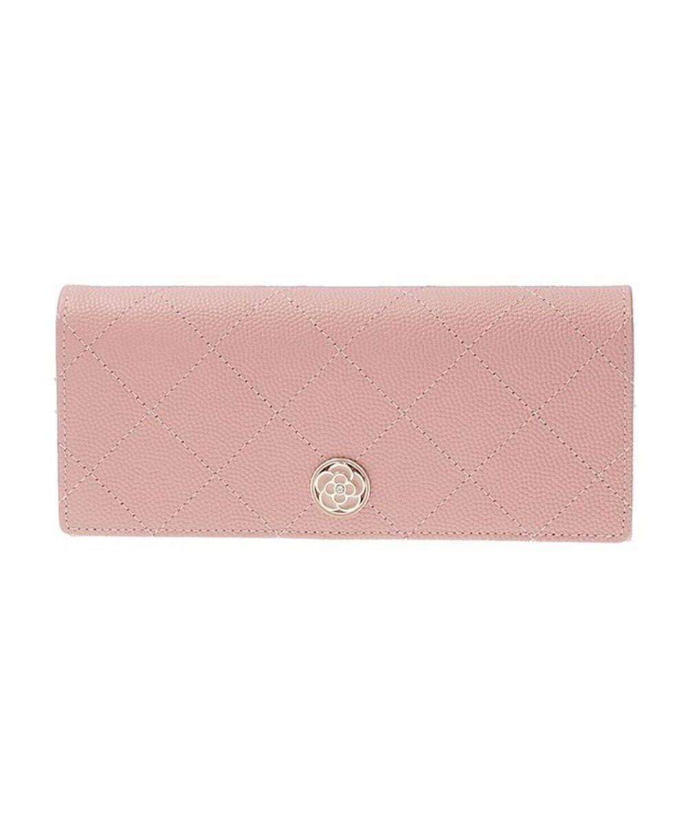 【クレイサス/CLATHAS】のベール 被せ長財布 インテリア・キッズ・メンズ・レディースファッション・服の通販 founy(ファニー) 　ファッション　Fashion　レディースファッション　WOMEN　財布　Wallets　キルト　Quilt　財布　Wallet　ペールピンク|ID: prp329100004534410 ipo3291000000032046227