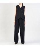 【23区/NIJYUSANKU】の【エステータ】ウールリネン タックワイドパンツ 人気、トレンドファッション・服の通販 founy(ファニー) ファッション Fashion レディースファッション WOMEN パンツ Pants 春 Spring ジャケット Jacket セットアップ Set Up 雑誌 Magazine フロント Front ベスト Vest 別注 Special Order リネン Linen ワイド Wide S/S・春夏 Ss・Spring/Summer おすすめ Recommend 夏 Summer thumbnail ブラック系|ID: prp329100004534412 ipo3291000000032197590