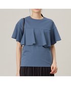 【自由区/JIYU-KU】の【カタログ掲載・接触冷感・UVカット・吸水速乾・抗菌防臭・洗える】ハイツイストポンチフレアディティール カットソー ブルーグレー|ID: prp329100004534415 ipo3291000000032687539