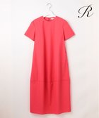【23区/NIJYUSANKU】の【R(アール)】チンツコットン コクーンワンピース グァバピンク系|ID:prp329100004534420