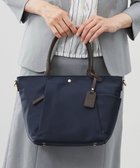 【ジェイ プレス/J.PRESS】の【WEB限定・撥水】2wayナイロンMidiumトート バック ネイビー系|ID: prp329100004534433 ipo3291000000032046328